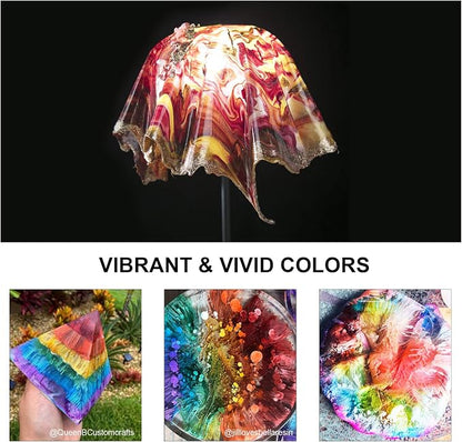 Alcohol Ink Set Epoxy Resin Dye- LET'S RESIN Vibrant Colors Alcohol Ink - Image 7