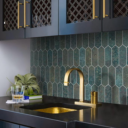 SUNWINGS Backsplash Tile for Kitchen Peel and Stick, Stone Composite Self - Image 7