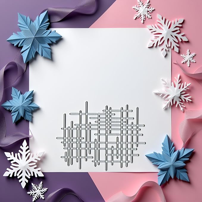1Pc Silver Irregular Lines Metal Cutting Dies - Image 7