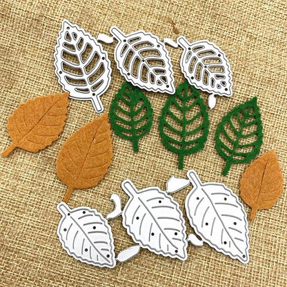 YKW Leaf Shape Metal Cutting Dies Set - Image 3