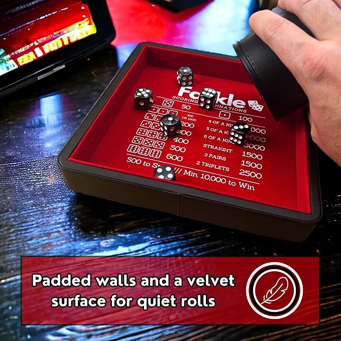 Luck Lab Farkle Dice Tray and Storage Case - Image 7