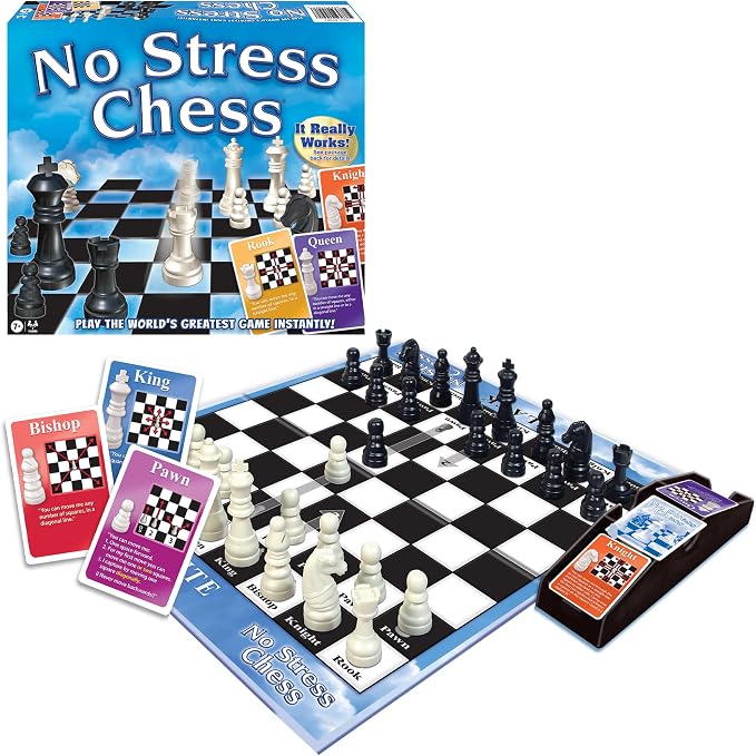 No Stress Chess by Winning Moves Games USA, Celebrating 20 Years as The Chess by WinningMovesGamesUSA