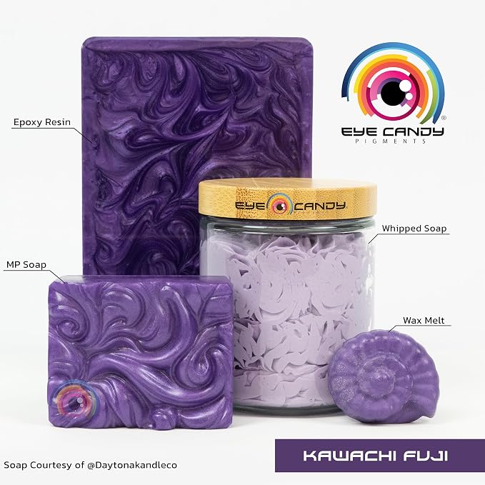 Eye Candy Pigments Premium Purple Mica Powder - Image 2