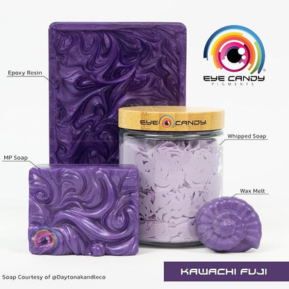 Eye Candy Pigments Premium Purple Mica Powder - Image 2