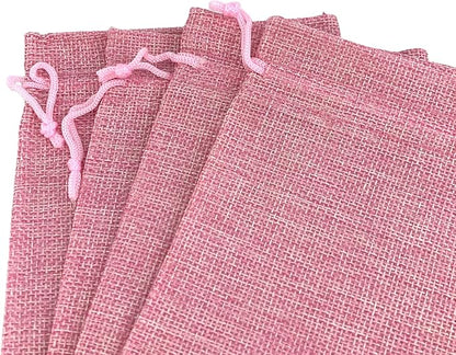 Palmhomee Pack of 25 Burlap Gift Bags - Image 4