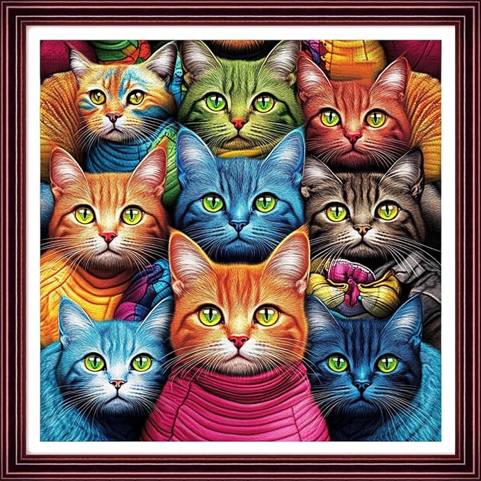 Redxing Stamped Cross Stitch Kits Full Range of Embroidery Starter Kits- by RedxingStampedCrossStitchK