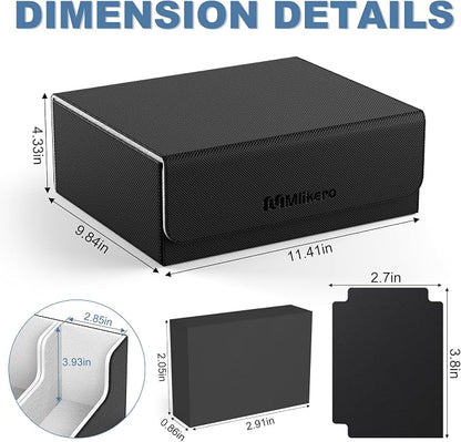 Mlikero Card Deck Case for Trading Cards 1800+, Trading Card Storage Box - Image 5