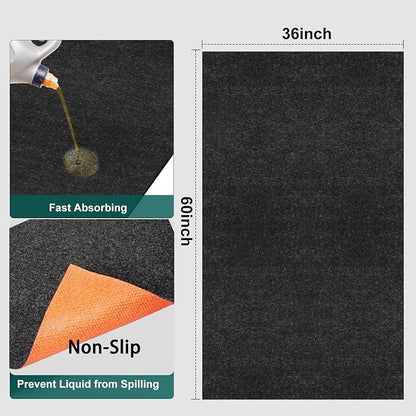 Heavy Duty 36" x 60" Oil Drip Mat - Image 3
