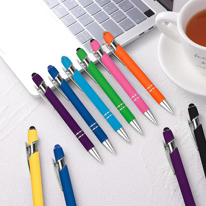 12 PCS 2 in 1 Stylus Ballpoint Pen - Image 6