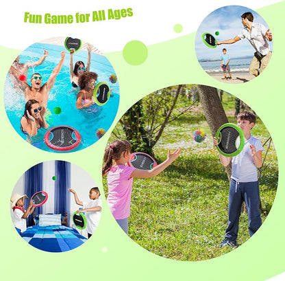 EVERICH TOY Trampoline Paddle Ball Set - Image 4