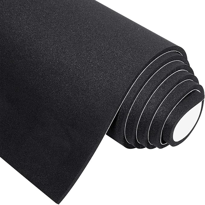MAGZO Adhesive Foam Padding 1/8" Thick x 12" W x 59" L, Closed Cell Foam Sheet by MAGZO