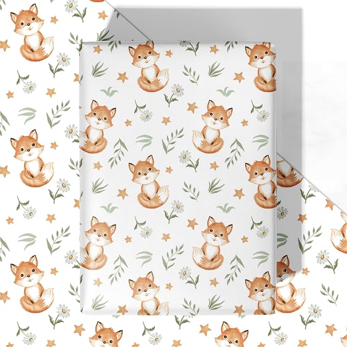 WRAPLULU Fox Wrapping Paper by Unknown