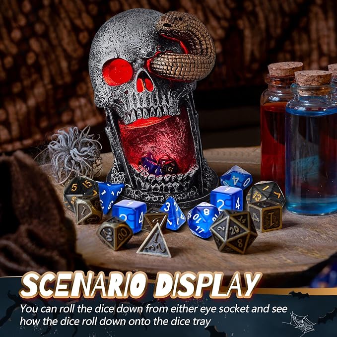 Dice Tower Skull Dice Tower Dice Roller - Image 6