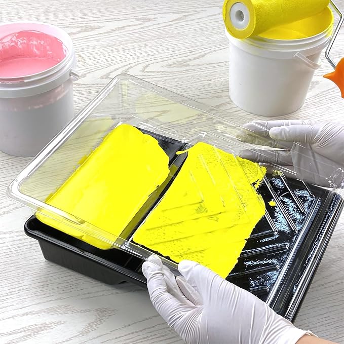 Great Andrew 4 Pack Paint Tray Liners 7 Inch, Paint Roller Trays, Paint Pan - Image 6