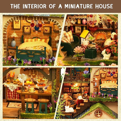 DIY Miniature House Kit, Mini House Building Kit - Image 5