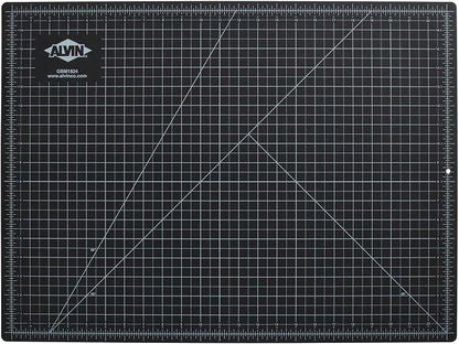 ALVIN GBM Self-Healing Cutting Mat 18 x 24 inch | Double-Sided Green/Black | - Image 2