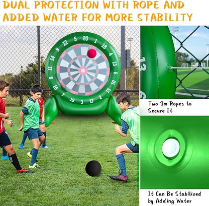 6Ft Tall Giant Kick Darts Games Inflatable Giant Kick Darts Games, Jumbo - Image 4