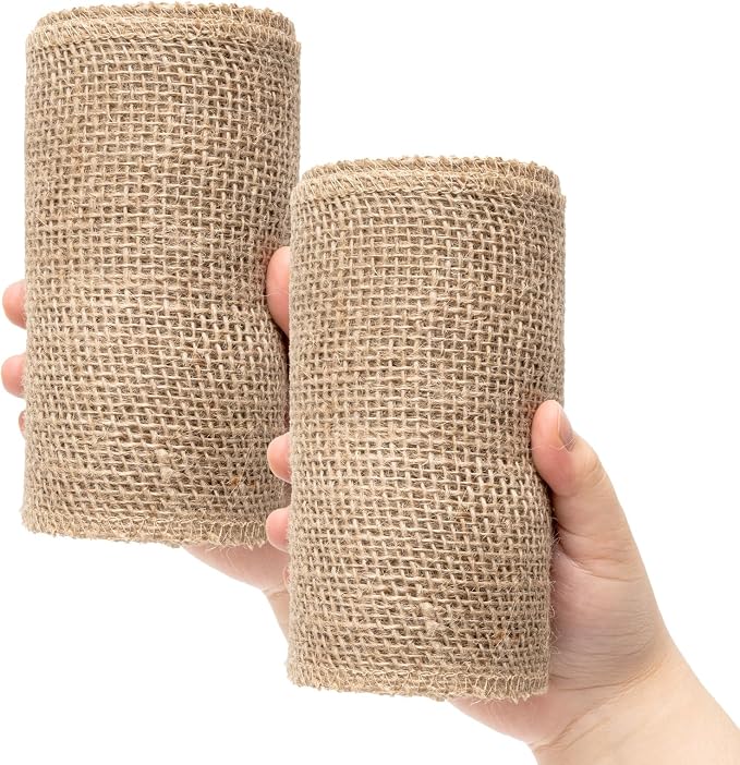 Natural Burlap Fabric Roll 10 Yards by Unknown