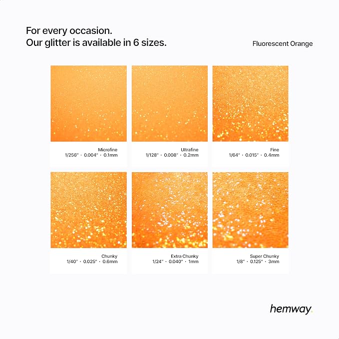 Hemway Polyurethane & Epoxy Resin Glitter 100g / 3.5oz Metallic Crystal Flake - Image 3
