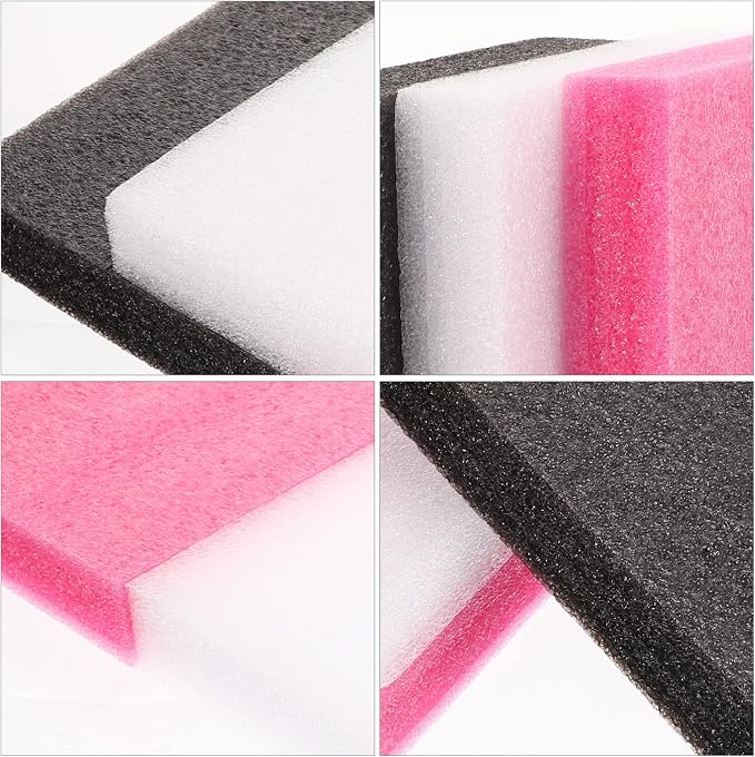EXCEART 6Pcs Needle Felting Pad Pearl Cotton Foam Cushions - Image 8