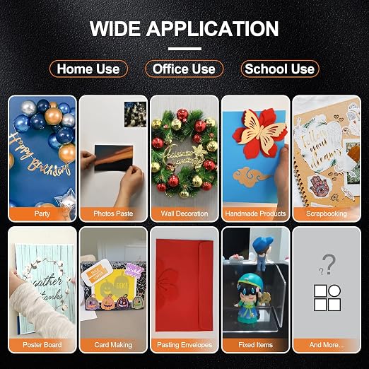 504 Pcs Clear Removable Adhesive Dots, Glue Point Dots - Image 7