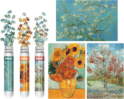 150 Pieces Mini Jigsaw Puzzles for Adults & Kids, Branches Of An Almond Tree In by LOSFPVR
