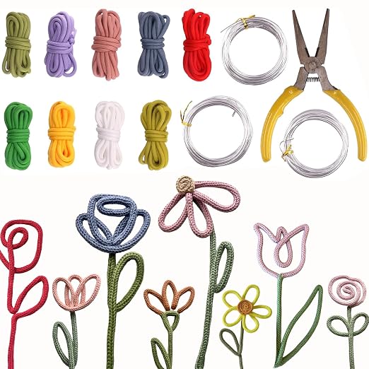 BoFUN DIY Flower Craft Kit for Adults Teens by BoFUN