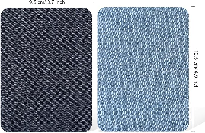 30 Pieces Iron on Patches for Clothing Repair Fabric Patches Iron on for Denim - Image 6