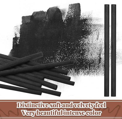 Gueevin 25 Pcs Willow Charcoal Sticks, Willow Charcoal, and Fine Art Christmas - Image 6