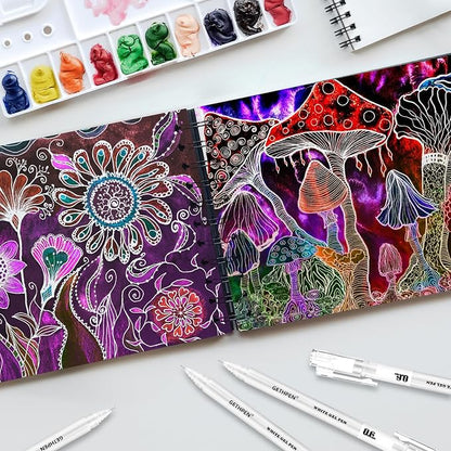 White Gel Pens 3-Pack - Image 6