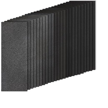 20PCS Sand Paper 1200 Grit Sandpaper Sheets, 9 x 3.6 Inch Wet Dry Sandpaper by CooBigo