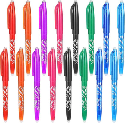 Hpmjz 16pcs Heat Erasable Pens for Fabric, Fabric Marking Pens Fabrics Markers by Unknown