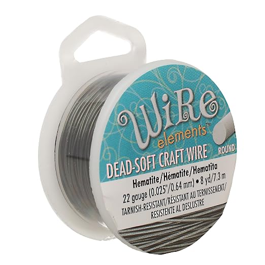 The Beadsmith Wire Elements Craft Wire – Tarnish Resistant, Soft Temper by TheBeadsmith
