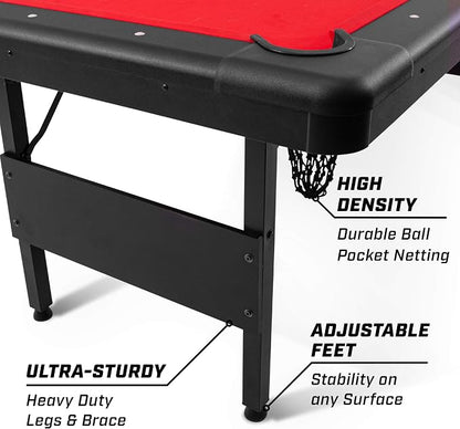 GoSports 6, or 8 ft Billiards Tables - Image 5