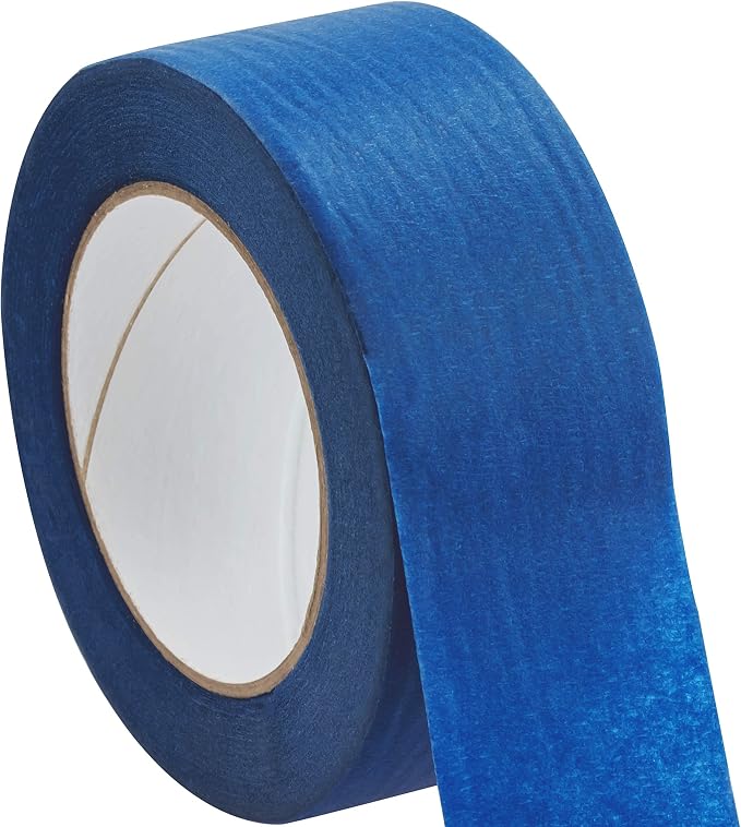 No-Residue 2 Inch, 60 Yard Blue Painters Tape 1 Pk. Easy-Tear, Pro-Grade by Unknown