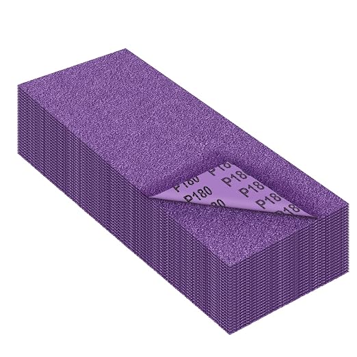 Sandpaper 180 Grit, Wet Dry Sanding Sheets, High Performance Ceramic Abrasive by MAXMAN