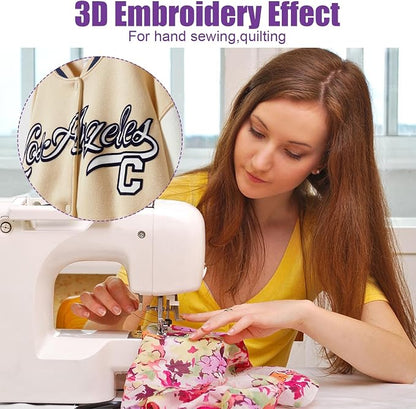 Akamino 40 Pcs 3mm Embroidery Puffy Foam, 6 x 9 Inch EVA Foam Sheets - Image 5