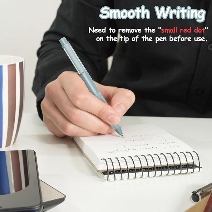 Gel Pens Black Ink Fine Point 0.5mm Retractable Cute Pen - Image 5