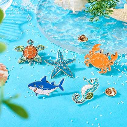 Mixed Enamel Pins for Backpacks, Beadthoven Cute Enamel Brooch Pins Set - Image 7