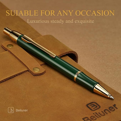 BEILUNER Luxury Gel Pen with 24K Gold Electroplating Finish, Luxury Grade - Image 6