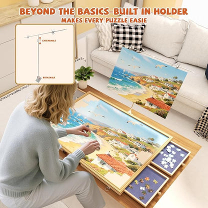 1500 Pcs Adjustable Jigsaw Puzzle Board - Image 4