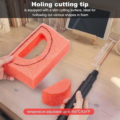 Hot Wire Foam Cutter - 4 in 1 Electric Cutting Machine Pen Tools Kit - Image 7
