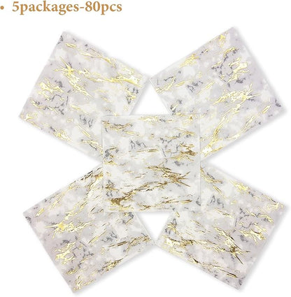 80-Pack Napkins Disposable Paper Towel Cocktail Dinner Party Decoration - Image 5