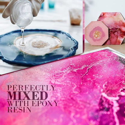 Hot Pink Mica Powder for Epoxy Resin 56g / 2oz. Jar - Image 3