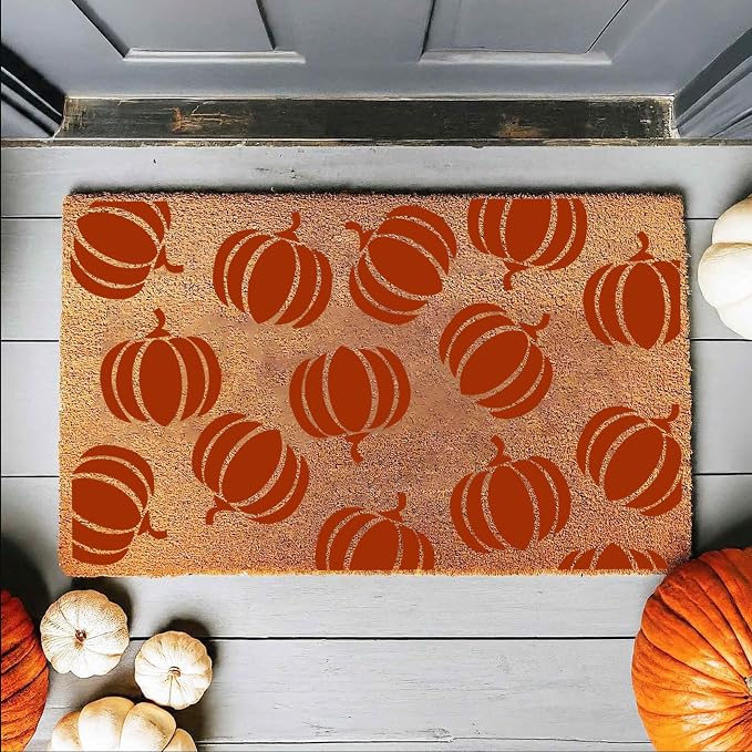 Fall Stencils for Door Mats 27”x14” Fall Doormat Stencils Pumpkin Stencil - Image 7