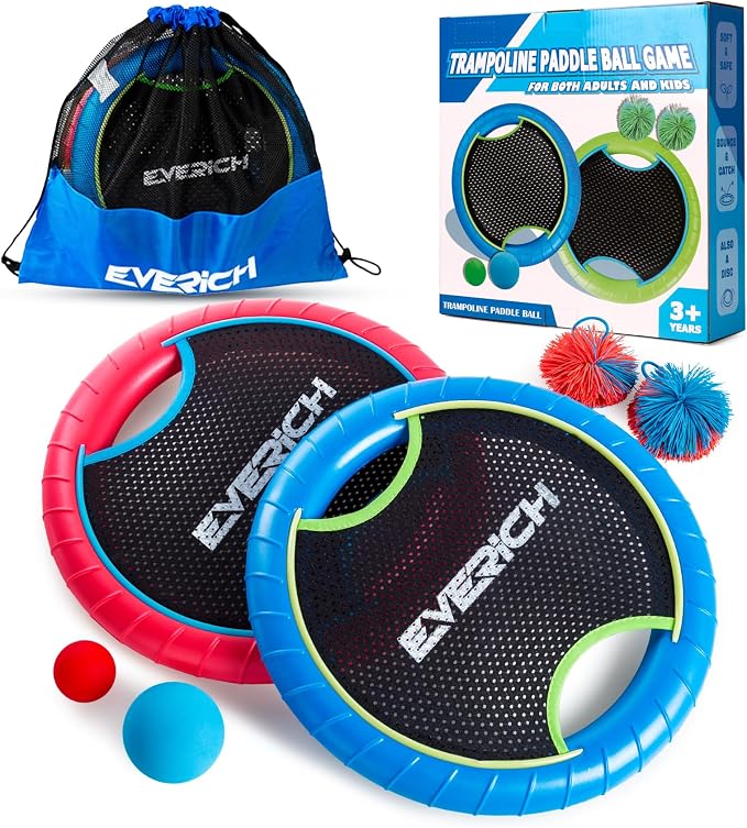 EVERICH TOY Trampoline Paddle Ball Set by EVERICHTOY