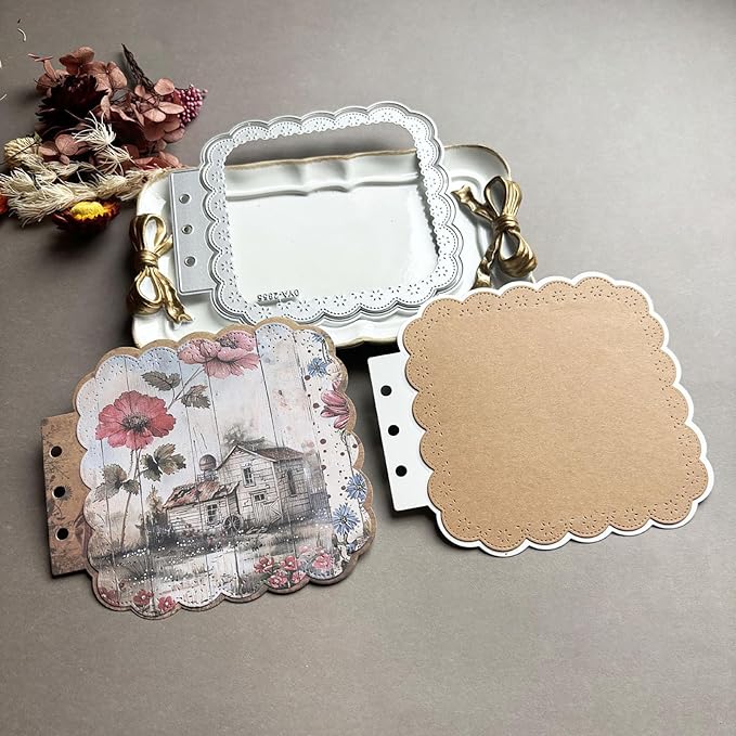 Square Lace Loose-Leaf Die Cuts - Image 2