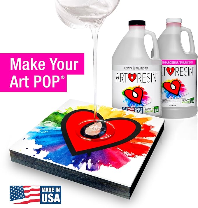 ArtResin - Epoxy Resin - Clear - Non-Toxic - 1 gal - Image 2