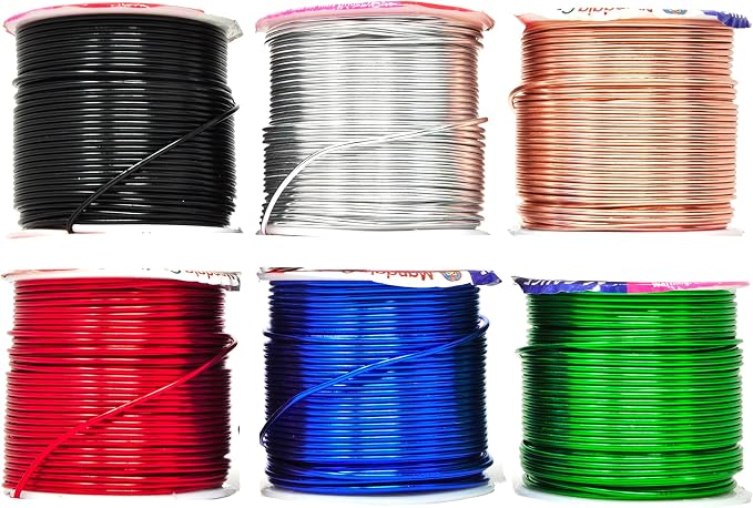 Mandala Crafts 16 Gauge Anodized Aluminum Craft Wire by MandalaCrafts