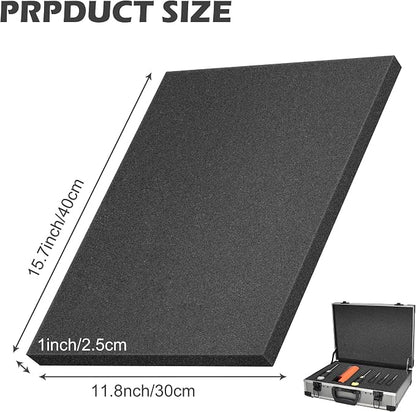 DECOHS 6 PCS Polyurethane Foam Sheet-16x12x1 Inch Cuttable Foam Inserts - Image 2